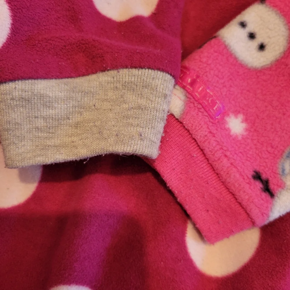Kids Fleece Footed Pajama Onesie Bundle Size 2T Size 24 Months